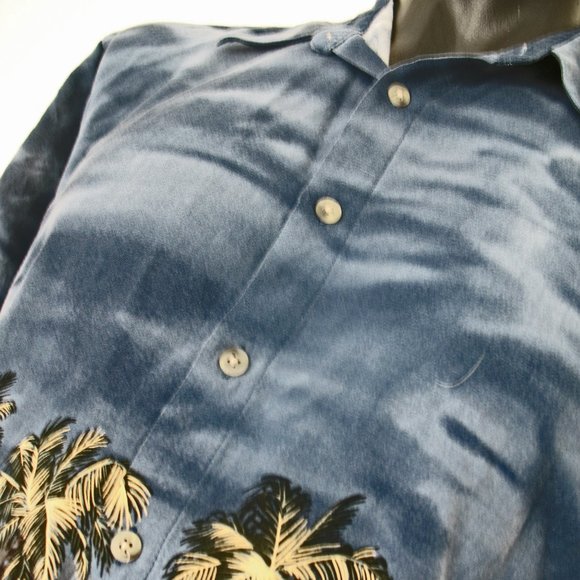 Pierre Cardin Tropical Hawaiian Shirt L Men's - Picture 5 of 7